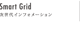 Smart Grid 次世代インフォメーション